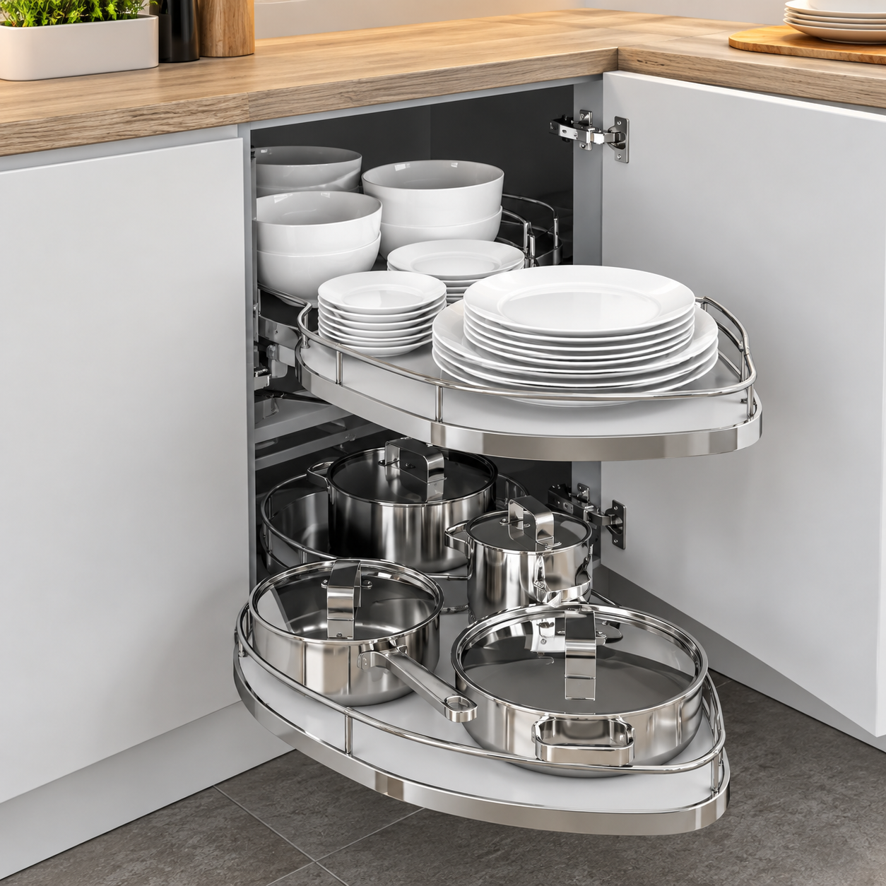 Meuble d'agencement de cuisine sur mesure
